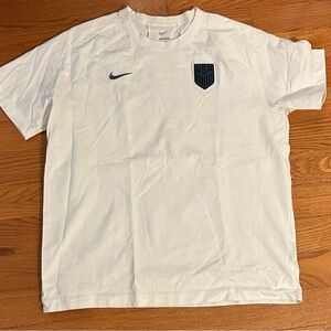 Nike Men's White Raglan Tshirt